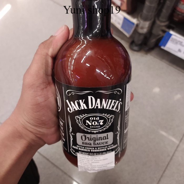 

jack daniel barbeque sauce original no.7 553gr