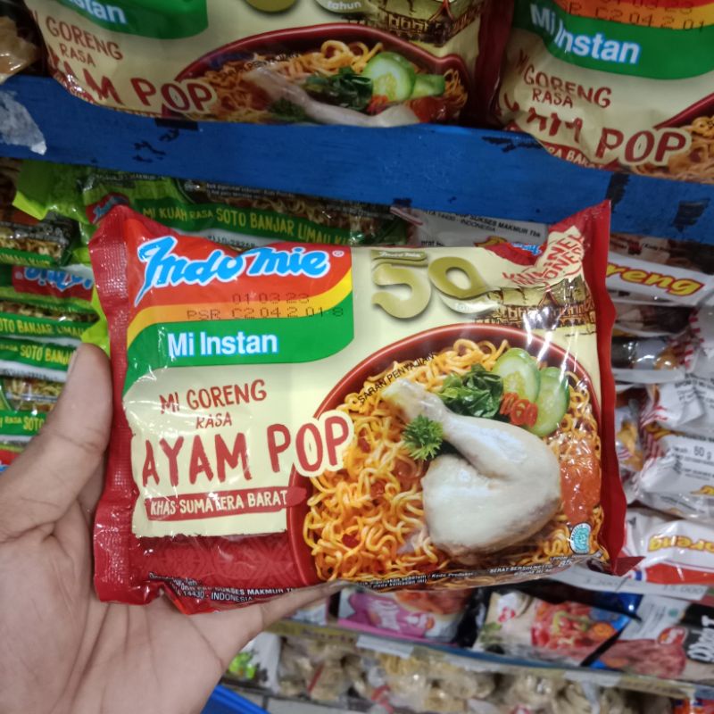 

Yummer l Mie Indomie instant Goreng Ayam POP