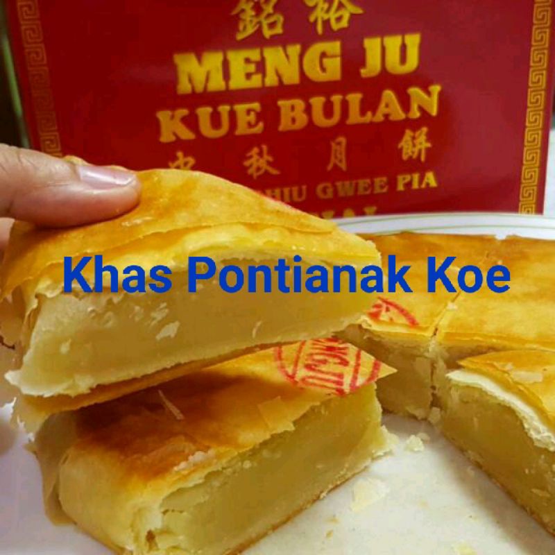 Kue Bulan Meng Ju / Nyiet Piang / La Pia / Lapia / Guek Pia (Non Halal) Pontianak ukuran besar