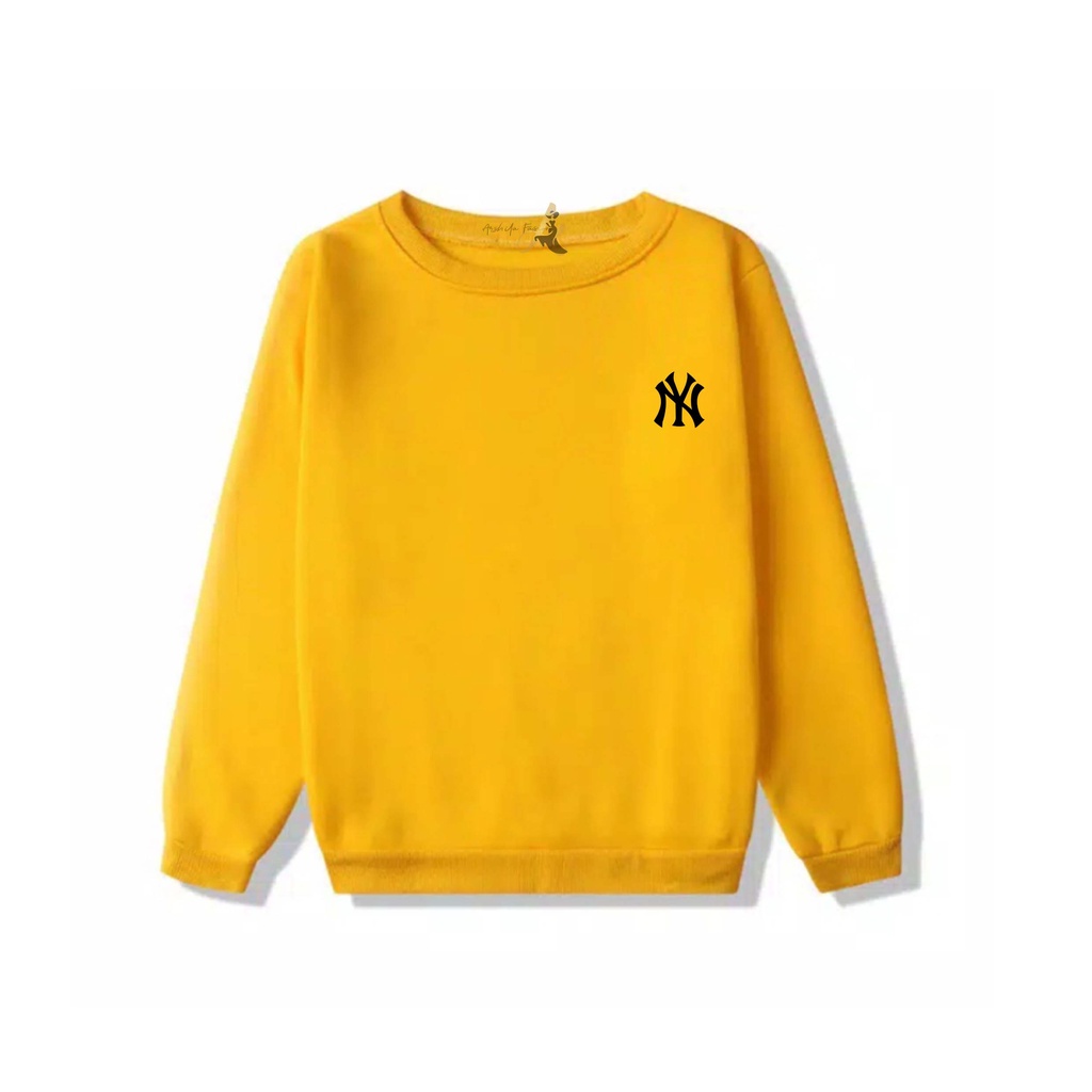 SWEATER OVERSIZE CREWNECK NY STREETWEAR  SWEATSHIRT PRIA DAN WANITA