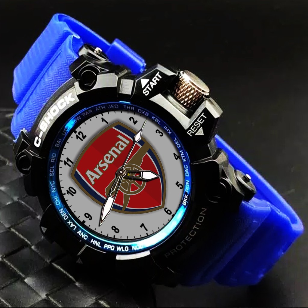 (EXCLUSIVE) JAM TANGAN ARSENAL 2 (STRAP WARNA)