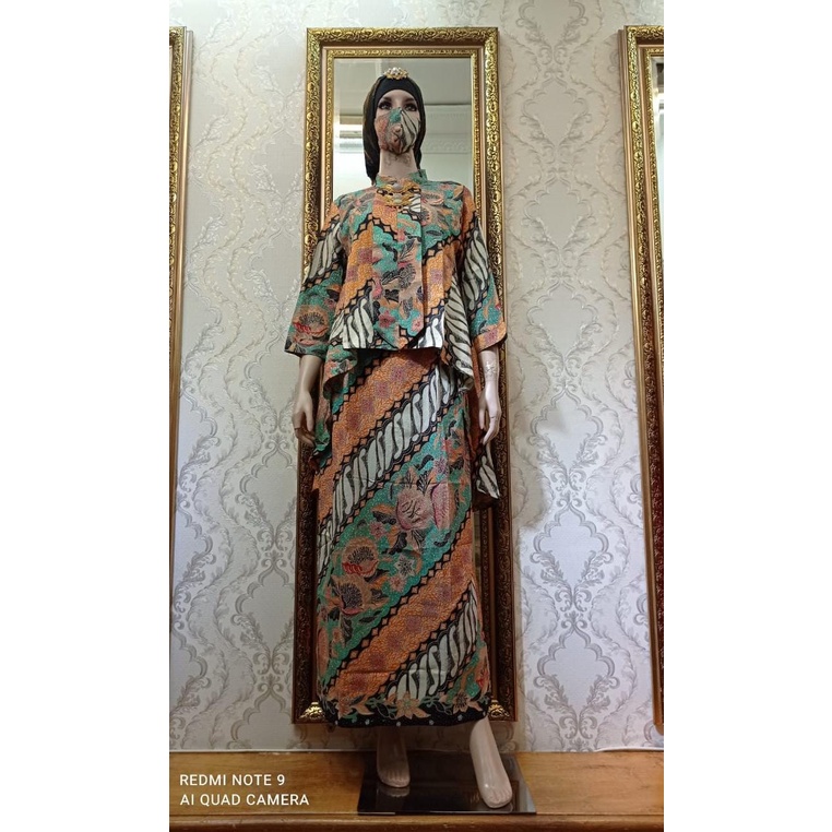 BAJU SETELAN WANITA BATIK DOBI PREMIUM BAJU SETELAN ROK WANITA KEKINIAN BAJU BATIK PESTA WANITA BISA