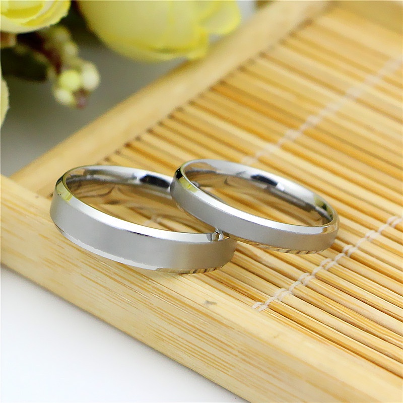 [New Product] Cincin Couple / Tunangan / Nikah / Pasangan / Titanium C089 Gold