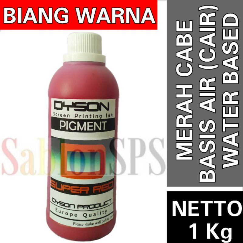 BIANG WARNA MERAH CABE PIGMENT RED 1kg