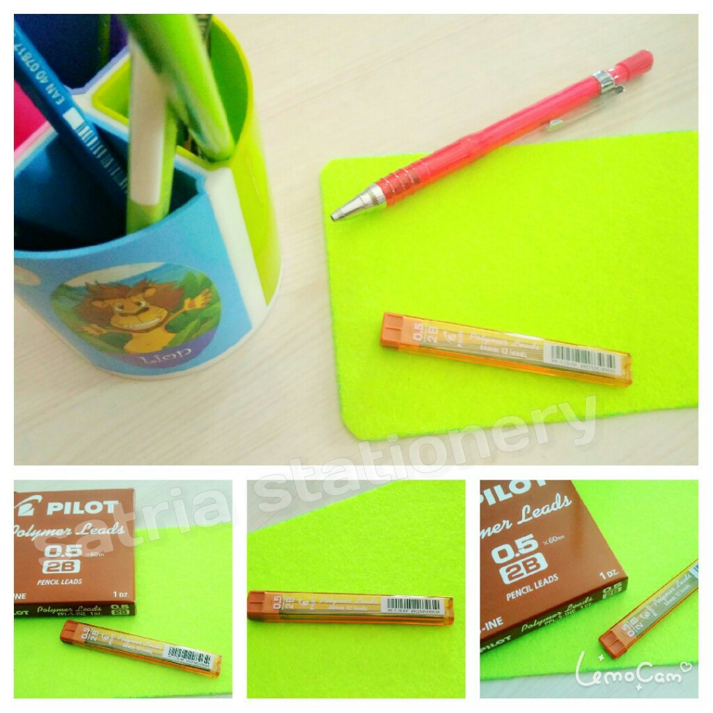 

ISI PENSIL MEKANIK 0.5 2B PILOT PPL-5-INE