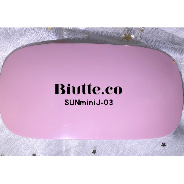 Pengering Kutek Kuku UV LED Nail Dryer 6W- Pink