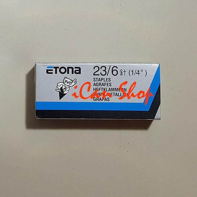 

Isi Staples Etona 23/6 (1/4) anursy44 Kualitas Baik