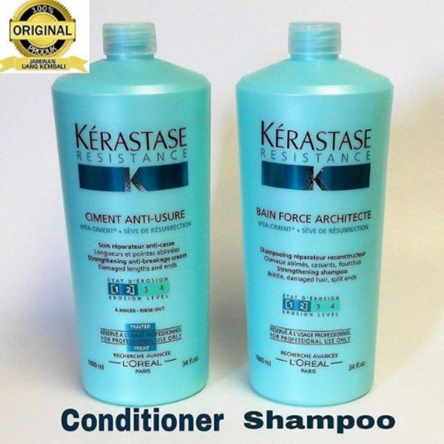 PAKET SHAMPOO & CONDITIONER KERASTASE
