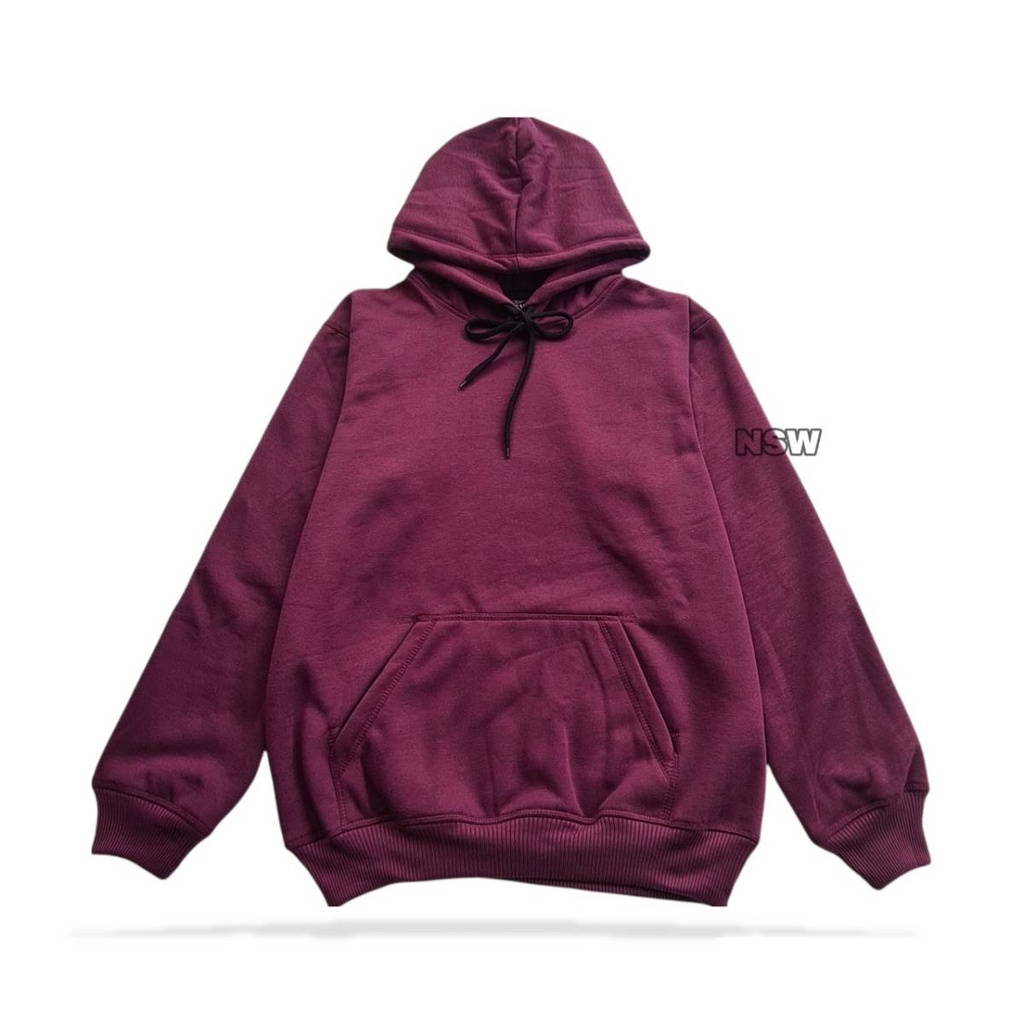 (PROMO GROSIR) Jaket Sweater Polos Hoodie Jumper Pria & Wanita
