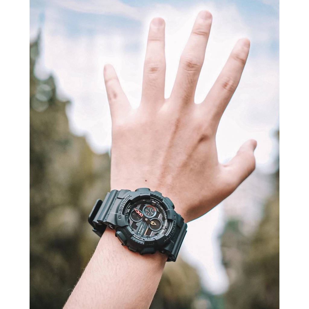 Casio G-Shock Jet Black GA-140BMC-1A