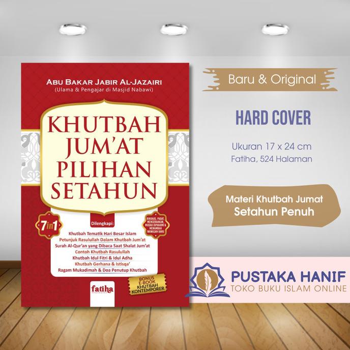 

Buku Khutbah Jumat Pilihan Setahun 7 in 1 Star Seller Termurah