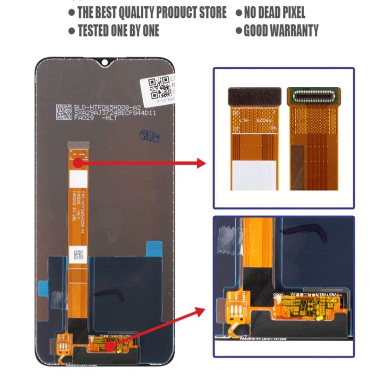 lcd Oppo realme 5/Oppo A9/lcd oppo A5/lcd Oppo A31 2020 fullset  touchscreen universal