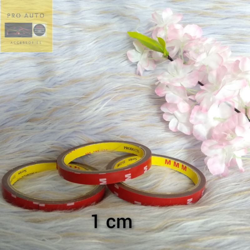 

F7 Double Tape 3M 1CM Busa Perekat 3M Foam Dobel Tape