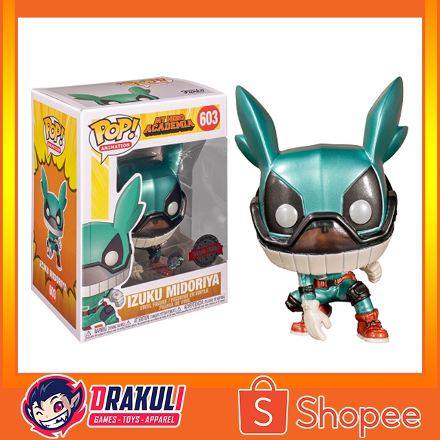 Funko Pop! My Hero Academia - Izuku Midoriya / Deku with Helmet (Metallic)