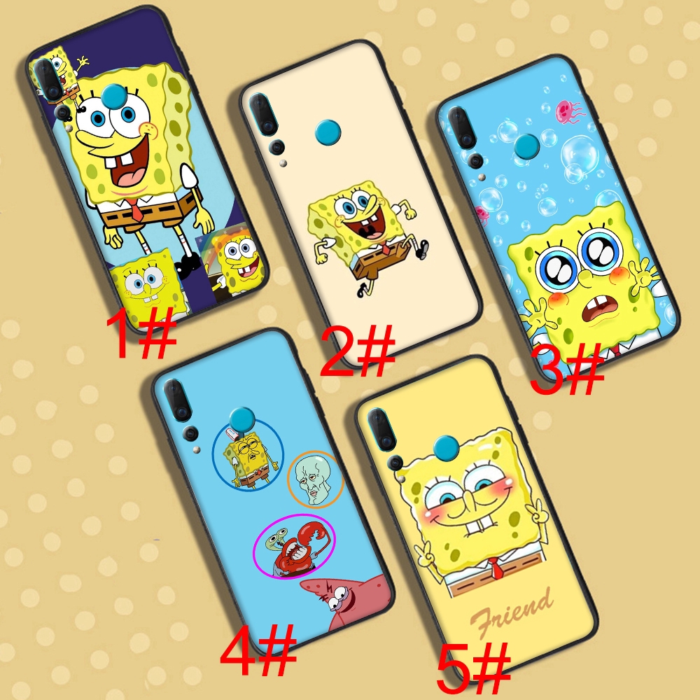 A 104 Soft Case Motif Spongebob Squarepants Untuk Huawei Y5 Y6 Y7 Y9 Prime 2018 2019 Shopee Indonesia