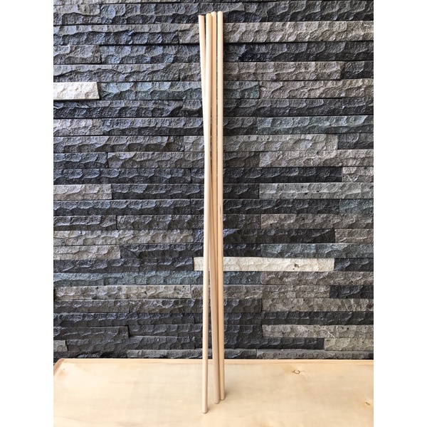 Dowel kayu ramin D10mm P70cm / dowel macrame