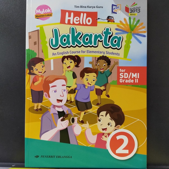 

❤BISA COD❤ HELLO JAKARTA UNTUK SD/MI KELAS 2