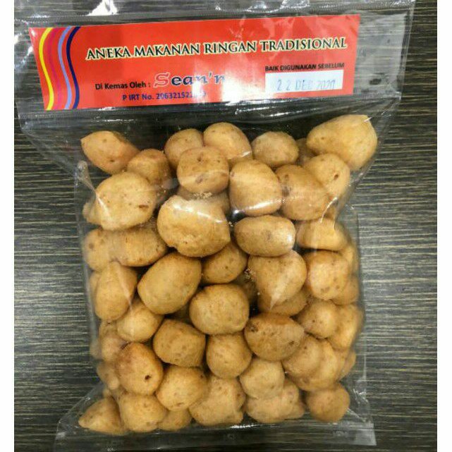 

Snack Kerupuk Baso Tenggiri - Cemilan / Makanan Ringan