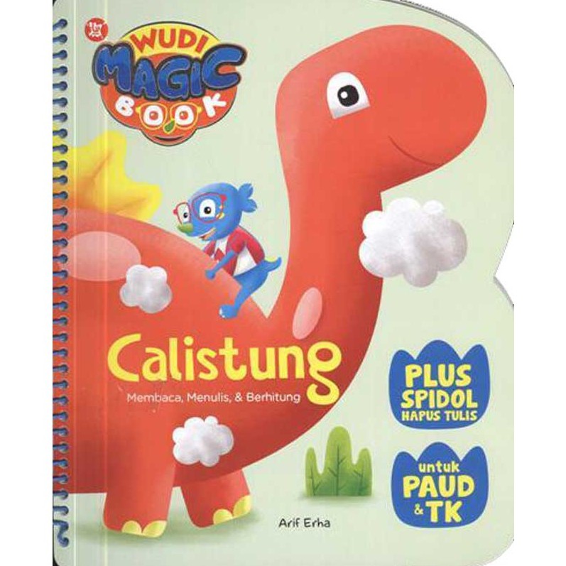 

Gramedia Bandung - Wudi Magic Book: Calistung Untuk PAUD & TK + Spidol Hapus Tulis