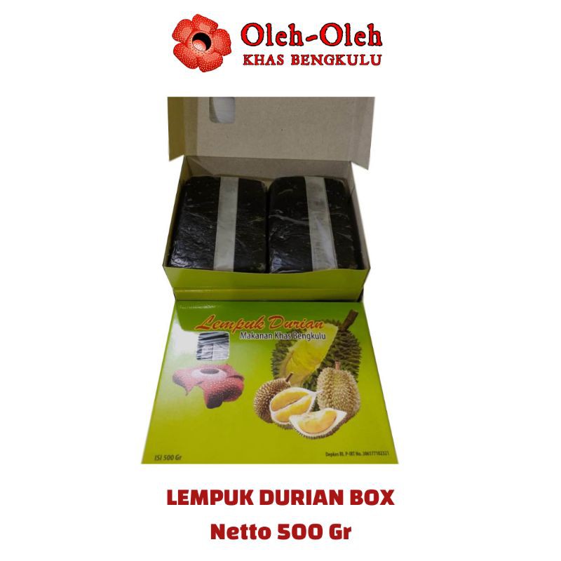 LEMPUK DURIAN KHAS BENGKULU | Netto 500 g / OLEH OLEH KHAS BENGKULU / MAKANAN KHAS BENGKULU