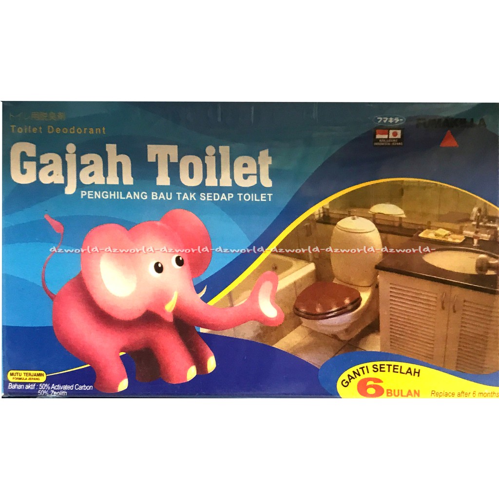 Gajah Toliet Penghilang Bau Tidak Sedap Pada Toilet Alat Menghilangkan Bau Wc