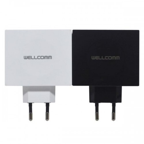 TC Charger / Batok Adaptor USB 4 Output - 5 Ampere / WellComm