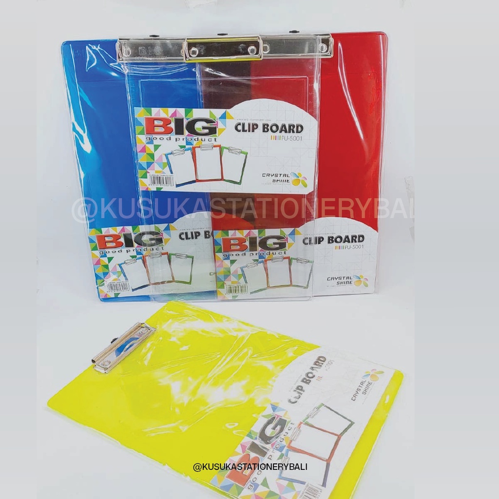

CLIPBOARD PU-5001 WARNA TRANSPARAN