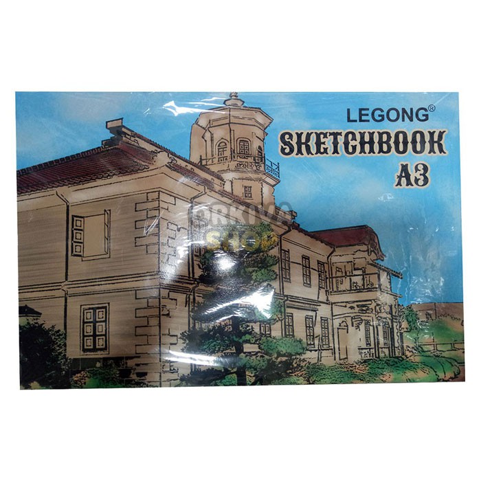 

Super POP1 Sketch Book LEGONG A3 R - Lem (20 lembar)