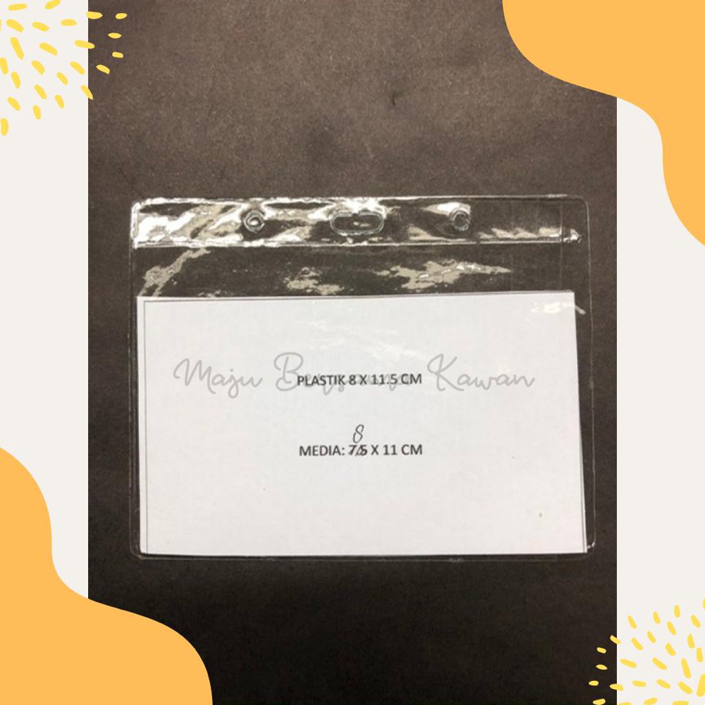 

Plastik Cover ID Card / Plastik Kartu Panitia / Plastik Name Tag Ukuran 8 x 11.5 Landscape (1 Pack)