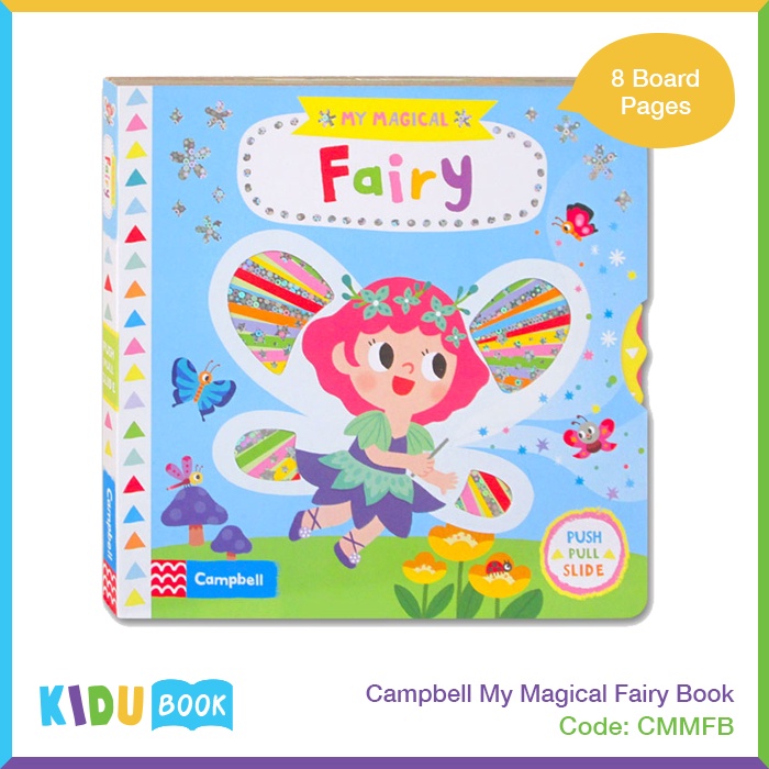 Buku Cerita Bayi dan Anak Campbell My Magical Fairy Book Kidu Baby
