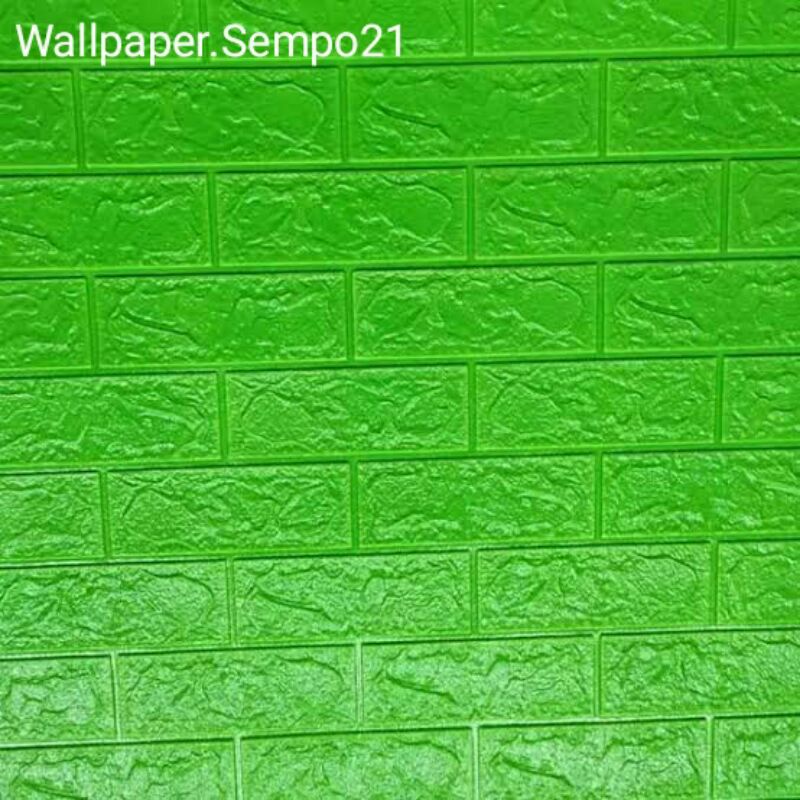 Wallpaper Dinding 3D Foam Motif Batu Bata 70 x 38 CM-4