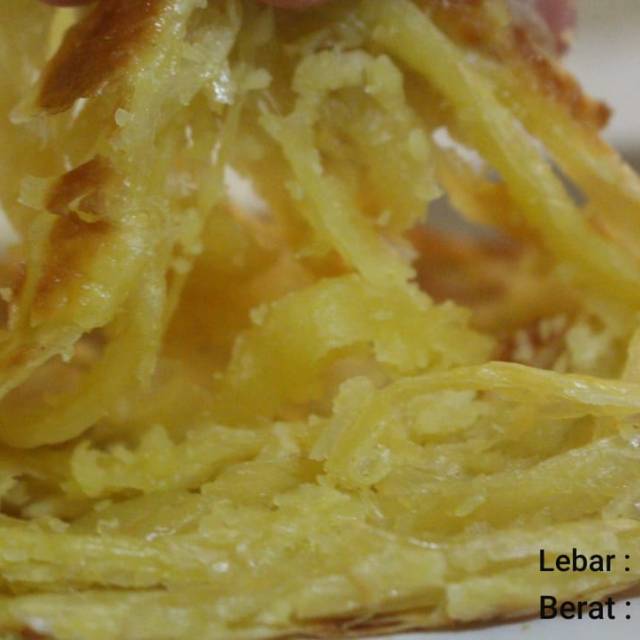 

Roti maryam keju diameter 14 cm per bungkus isi 5 lembar