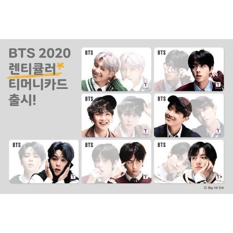 [PELUNASAN] BTS TMONEY LENTICULAR TAEHYUNG / BTS V