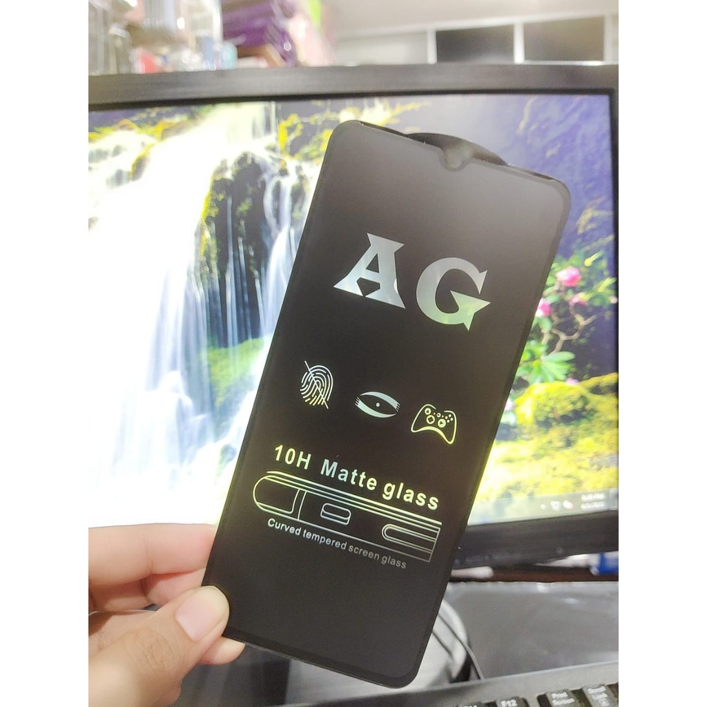 ANTI GLARE Infinix Smart 4 4C X653 6.6 inchi Tempered Glass Matte FULL LEM Anti Minyak