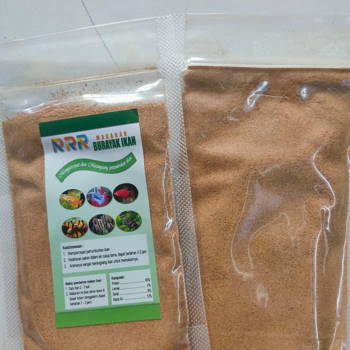 Makanan Ikan Burayak / Pakan Ikan Burayak Cupang Dll