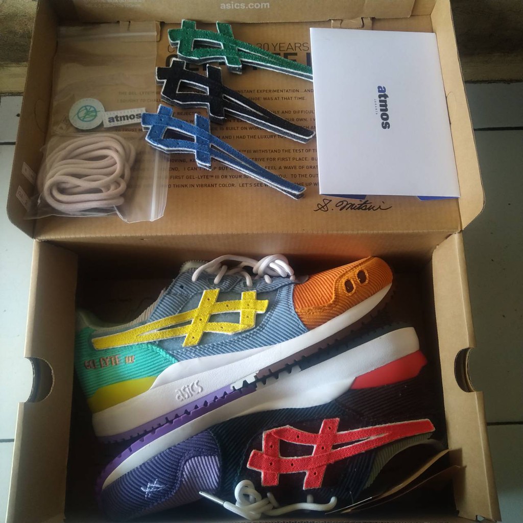 Asics Gel Lyte 3 III OG x Atmos x Sean Wotherspoon - size 8.5 US