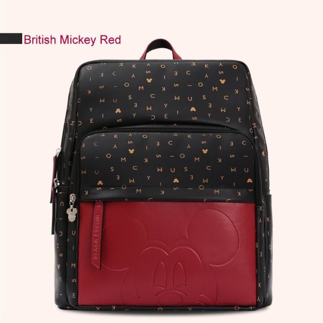 Tas Ransel Asi  Mummy Mommy Baby Diaper DISNEY Bag Bayi Waterproof Multifungsi BRITISH SERIES ORI