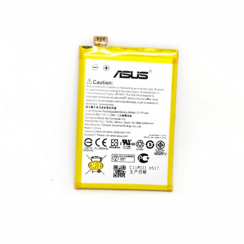 Batre Baterai HP ASUS Zenfone 2 ZE550ML Z008 Z008D ORIGINAL 100% Model Kode Batrei Battery C11P1424