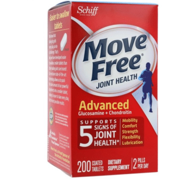 Schiff Move Free Joint Health Advanced Glucosamine + Chondroitin 200