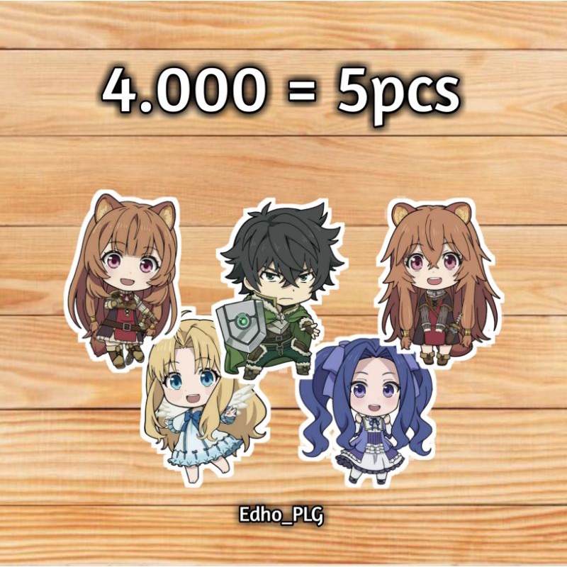 

Stiker anime Tate no yuusha / Sticker anime the rising of the shield