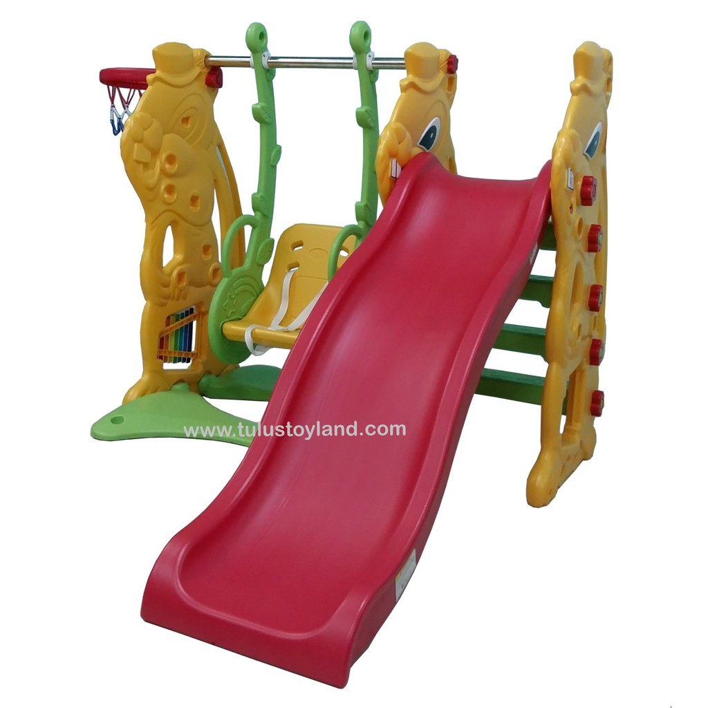 Perosotan Ayunan Labeille Bunny Slide Swing N Grow Activity Rabbit