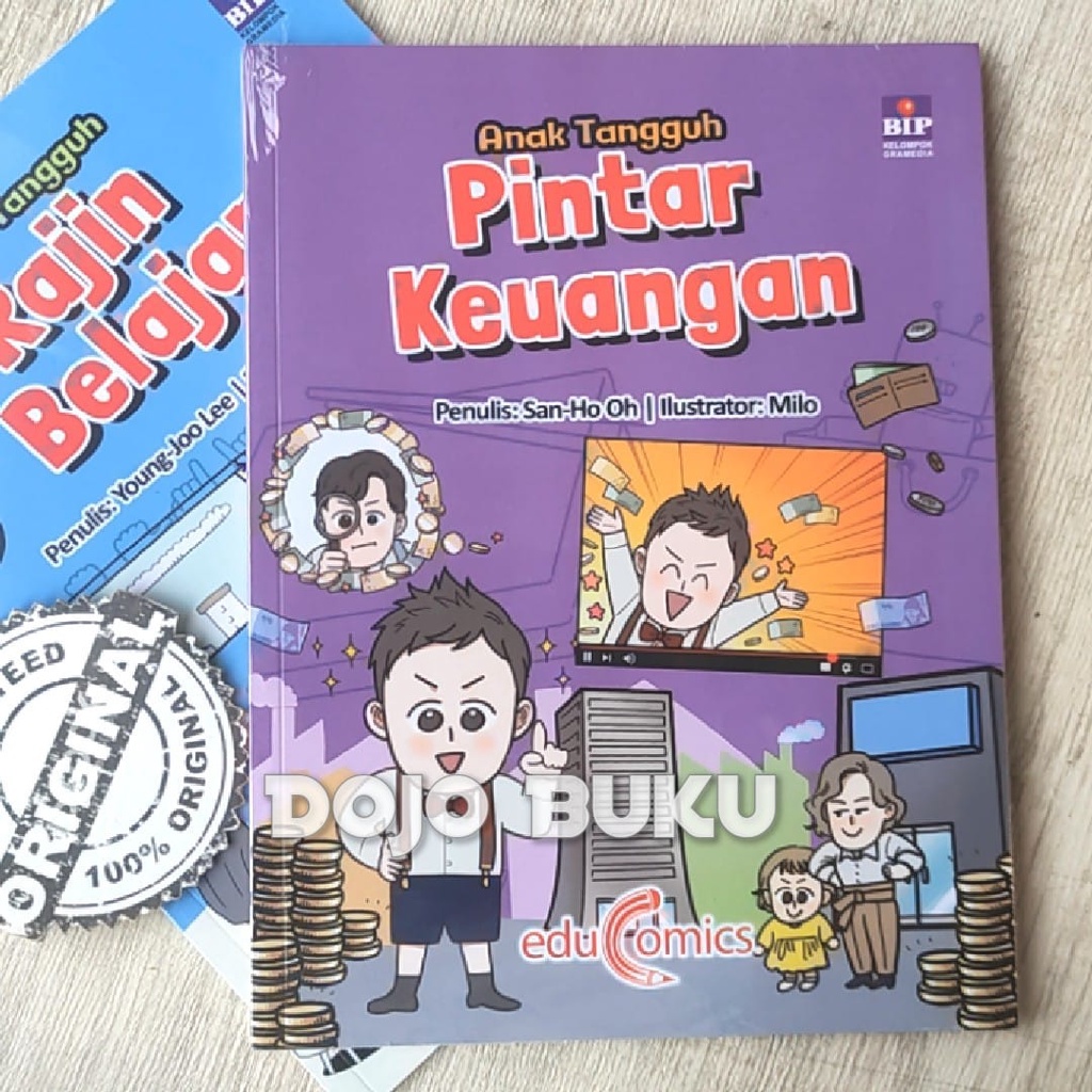 Buku Educomics Anak Tangguh Pintar Keuangan