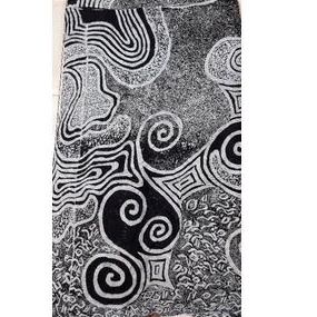 Kain Batik Aksara Lontara khas Sengkang