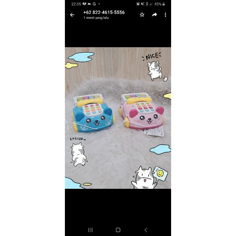 family games MAINAN EDUKASI TELEPON MUSIC ANAK BALITA BAYI MODEL MOBIL PIANO LAMPU MUSIK GAMES