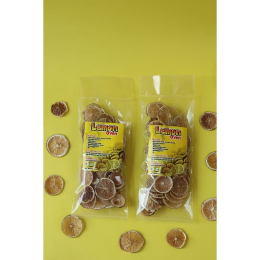

LEMON OVEN DRIED LEMON SLICE 40GR