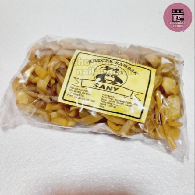 

Kerupuk rambak krecek kulit sapi krupuk