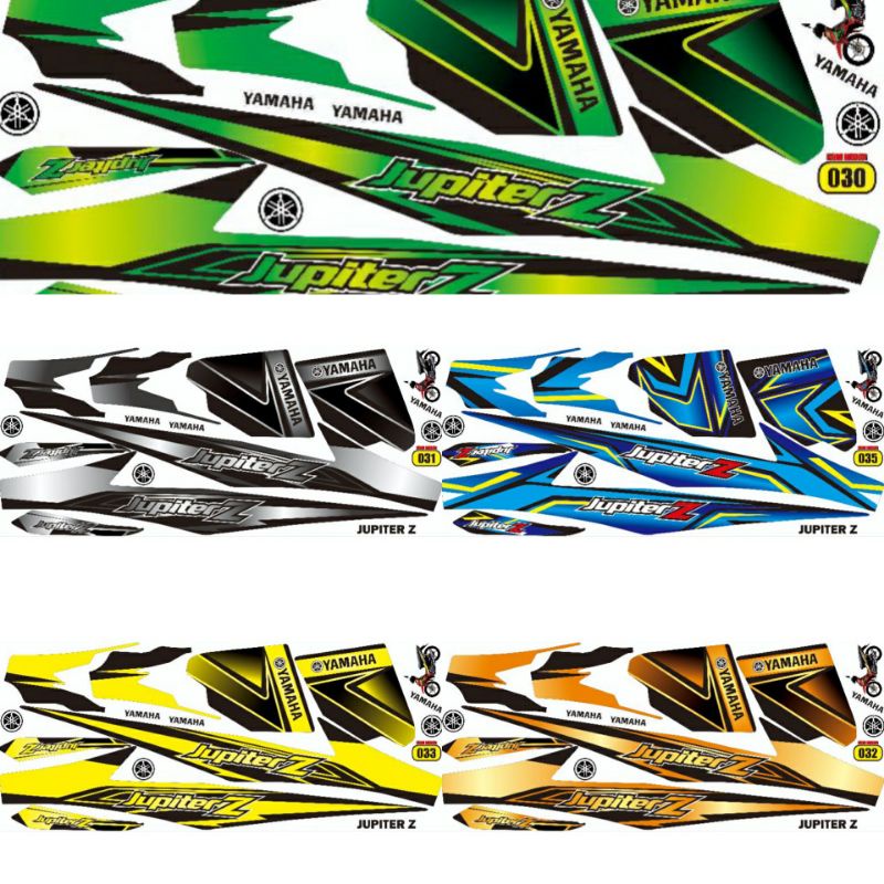 (BISA COD) Striping Jupiter z lama 2005-2009 stiker Jupiter z 110 grafis custom
