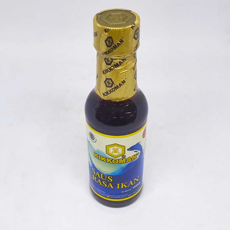 

Kikkoman Fish Sauce 150 ml Halal / Saus Ikan Halal Saus Rasa Ikan