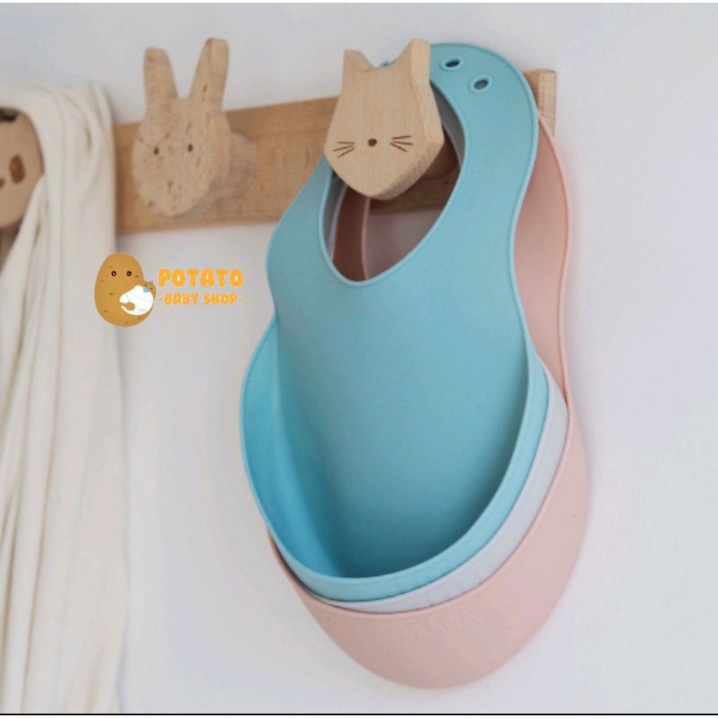 Beaba - Silicone Bib - Celemek Bayi