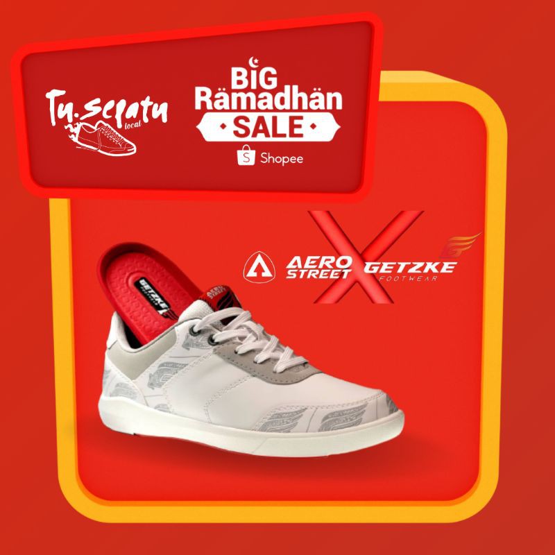 Sepatu Aerostreet x Getzke 40 41 42 43